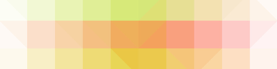 Fototapeta premium Abstract color Low-Polygones Generative Art background illustration