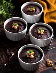 Chocolate soufflé