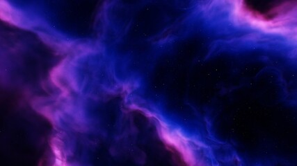 Fototapeta na wymiar nebula gas cloud in deep outer space 3d render