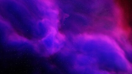nebula in deep space, magic color galaxy, infinite universe and starry night. 3d render