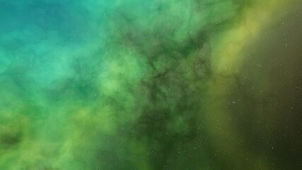 nebula in deep space, magic color galaxy, infinite universe and starry night. 3d render