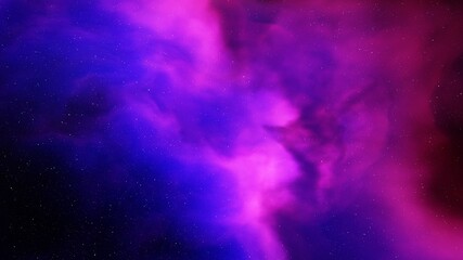 nebula in deep space, magic color galaxy, infinite universe and starry night. 3d render