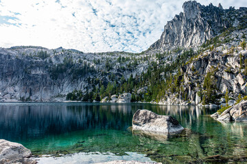 lake in the mountains