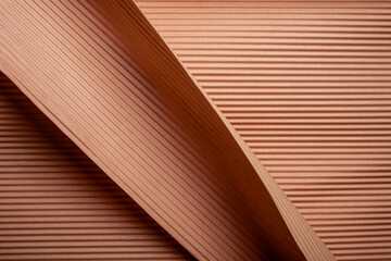 Abstract design of monochrome sienna paper background, wrapping.  Copy space.
