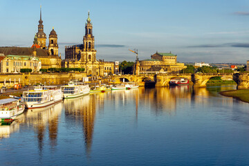 Fototapeta na wymiar Dresden city skyline