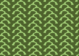 Fototapeta na wymiar Vector texture background, seamless pattern. Hand drawn, green colors.