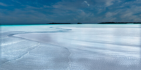 Panoramic coastal dream beach - Travel and beauty of nature concept.