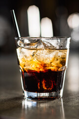 cocktail in the bar
