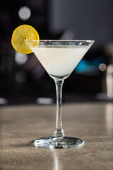 cocktail in the bar
