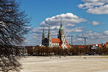 Obraz premium landscape in the city