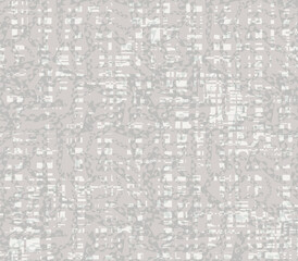 Abstract fantasy textured geometric seamless pattern. Creative mosaic, tile background. Modern beige card.