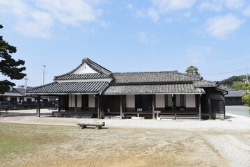 This place was used as a Barrier (Checkpoint) during the Edo period (1603-1867) in Japan.Kosai City, Shizuoka Prefecture ‘Arai Sekisho’