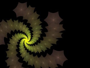 Imaginatory fractal background generated Image