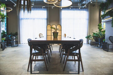 Eco-themed office, protect the environment