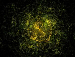 Imaginatory fractal background generated Image