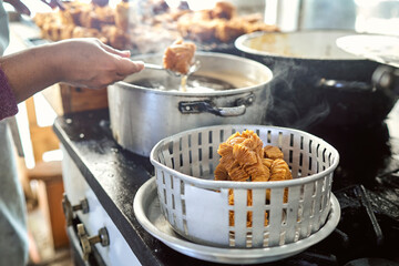 fried pastries traditional sweets of the Argentine gastronomy