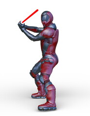 Fototapeta premium サイバーマン