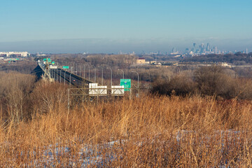 river valley woodlands and mendota bridge 