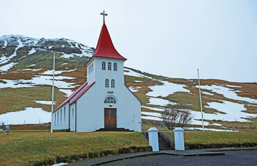 Asolfsskalakirkja, Iceland