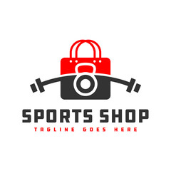 sports shop modern logo