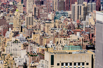 Fototapeta premium aerial view of the city