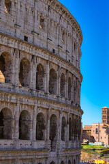 Fototapeta premium Colosseum of Rome in Italy. High quality photo