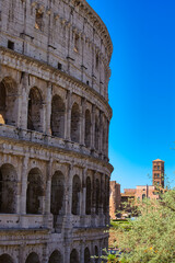 Fototapeta premium Colosseum of Rome in Italy. High quality photo