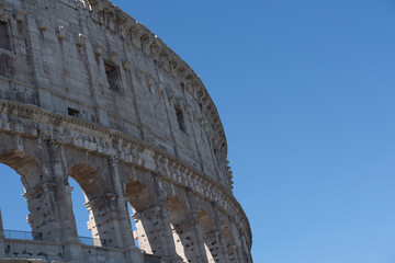 Colosseum of Rome in Italy. High quality photo