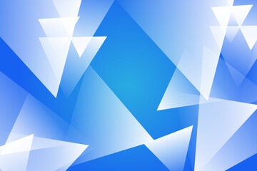 Obraz premium 三角背景 abstract tryangle on light blue background