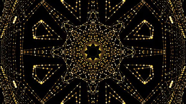 kaleidoscope background with beautiful colour combination