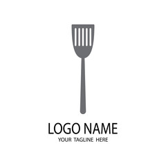 Kitchen icon cooking tools vector flat design