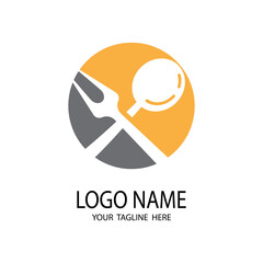 Obraz premium Kitchen icon cooking tools vector flat design