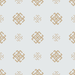 Seamless pattern of ancient
