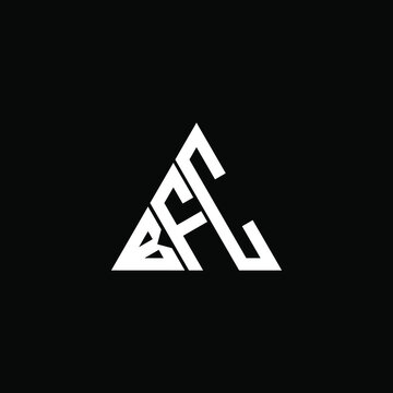 B F C letter logo creative design. BFC icon