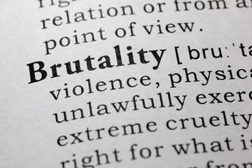 definition of brutality