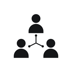 Collaboration icon design. vector illustration