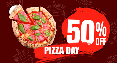 Sample of flyer for pizzeria