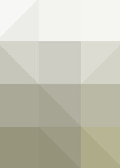 Fototapeta premium Abstract color Low-Polygones Generative Art background illustration