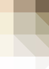 Fototapeta premium Abstract color Low-Polygones Generative Art background illustration