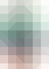 Abstract color Low-Polygones Generative Art background illustration