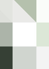 Fototapeta premium Abstract color Low-Polygones Generative Art background illustration