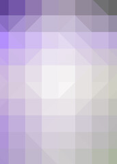 Obraz premium Abstract color Low-Polygones Generative Art background illustration