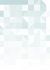 Abstract color Low-Polygones Generative Art background illustration