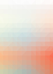 Abstract color Low-Polygones Generative Art background illustration