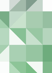 Abstract color Low-Polygones Generative Art background illustration