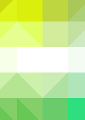 Fototapeta premium Abstract color Low-Polygones Generative Art background illustration