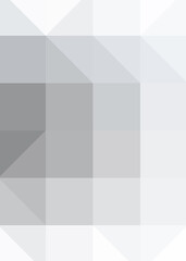 Abstract color Low-Polygones Generative Art background illustration