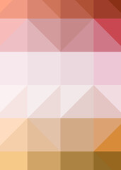 Abstract color Low-Polygones Generative Art background illustration