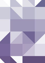 Abstract color Low-Polygones Generative Art background illustration