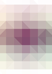 Obraz premium Abstract color Low-Polygones Generative Art background illustration